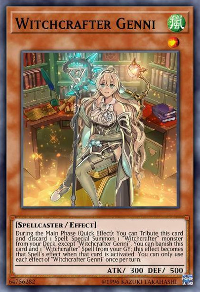 MP21-EN006 Witchcrafter Genni (Common) <1st>