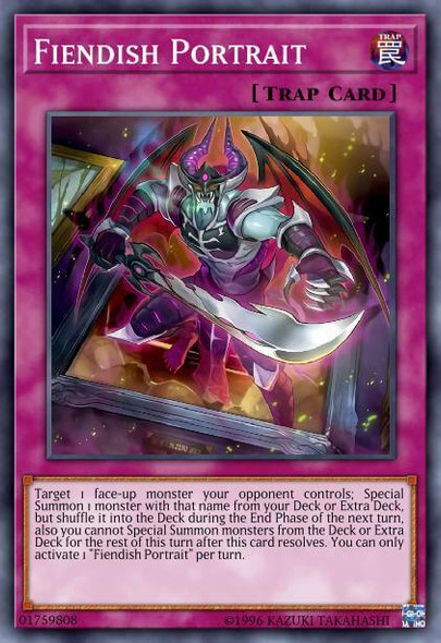 MP21-EN033 Fiendish Portrait (Super Rare) <1st>