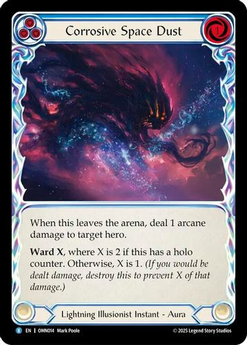 [FAB20 1st][OMN-014](R) Corrosive Space Dust (Blue)