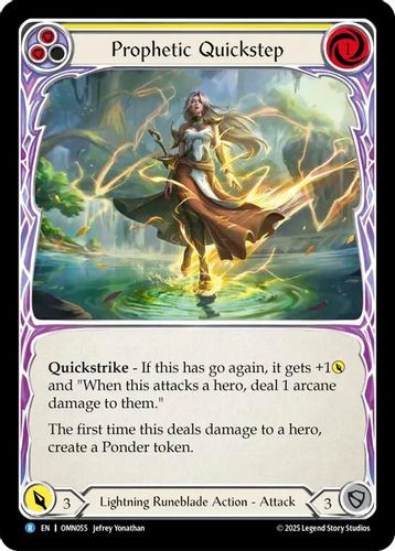 [FAB20 1st][OMN-055](R) Prophetic Quickstep