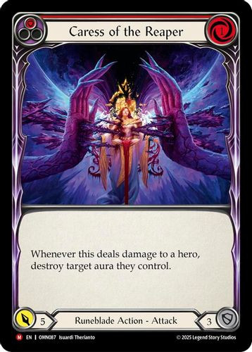 [FAB20 1st][OMN-087](M) Caress of the Reaper