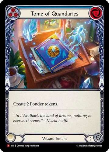 [FAB20 1st][OMN-133](M) Tome of Quandaries