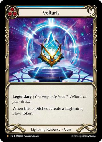 [FAB20 1st][OMN-000](F) Voltaris (Rainbow Foil)