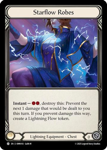 [FAB20 1st][OMN-143](C) Starflow Robes (Cold Foil)