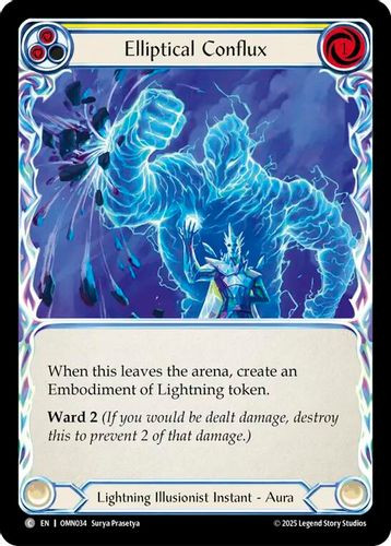 [FAB20 1st][OMN-034](C) Elliptical Conflux (Extended Art) (Cold Foil)