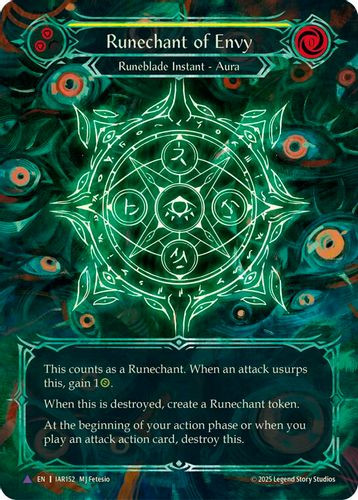 [FAB20 1st][IAR152](MV) Runechant of Envy (Cold Foil)