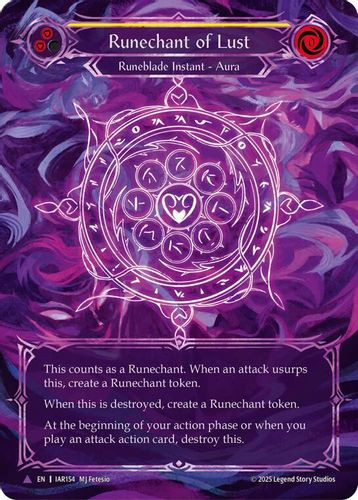 FAB20 1st][IAR145](MV) Runechant of Greed (Cold Foil) - Grand J Games