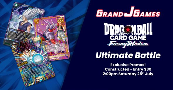 DBS Fusion World: Ultimate Battle 2026 Vol.3 (2:00pm Saturday 25th July)