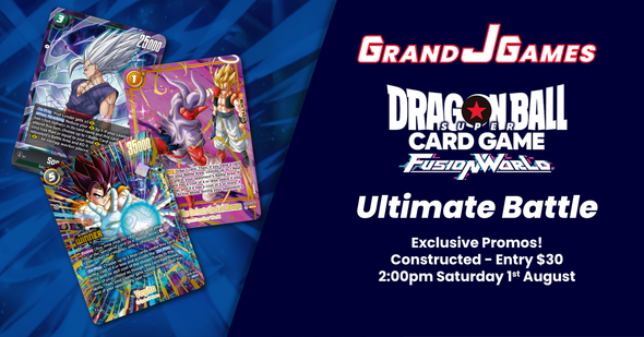 DBS Fusion World: Ultimate Battle 2026 Vol.3 (2:00pm Saturday 1st Aug)