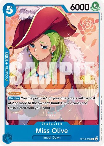 [OP16-050](UC) Miss Olive