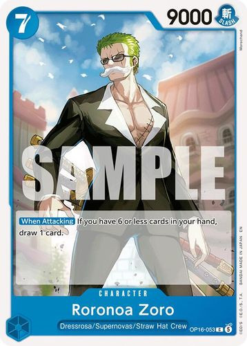 [OP16-053](C) Roronoa Zoro