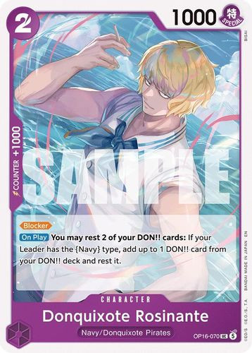 [OP16-070](UC) Donquixote Rosinante