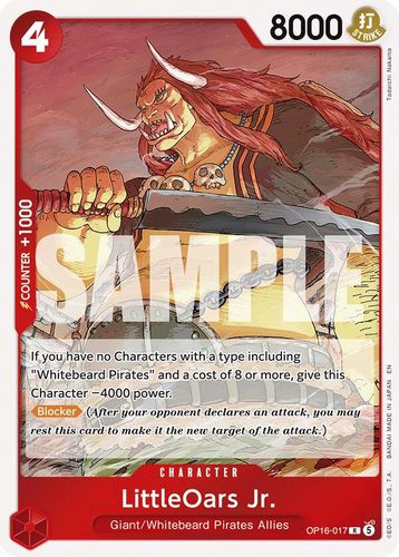 [OP16-017](R) LittleOars Jr. (Foil)