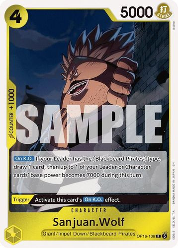 [OP16-106](R) Sanjuan.Wolf (Foil)
