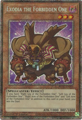 [BLGG-EN002] Exodia the Forbidden One (Starlight Rare)<1st>
