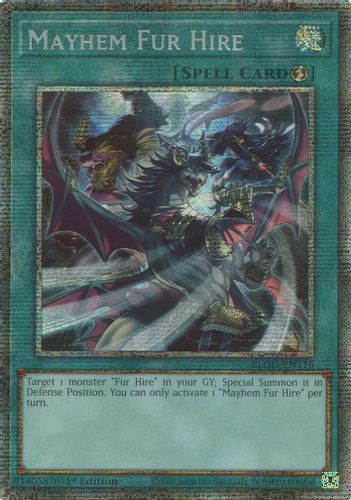 [BLGG-EN116] Mayhem Fur Hire (Starlight Foil) (Starlight Rare)<1st>
