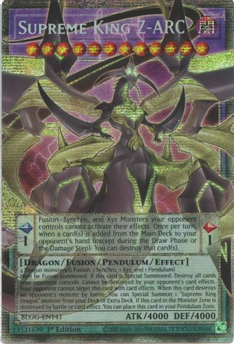 [BLGG-EN141] Supreme King Z-ARC (Starlight Rare)<1st>