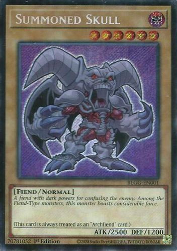 [BLGG-EN001] Summoned Skull (Secret Rare)<1st>