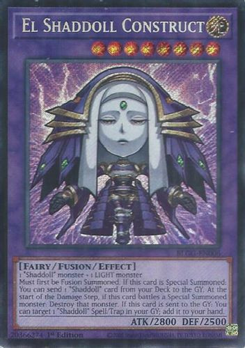 [BLGG-EN006] El Shaddoll Construct (Secret Rare)<1st>