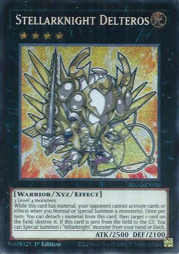 [BLGG-EN010] Stellarknight Delteros (Secret Rare)<1st>