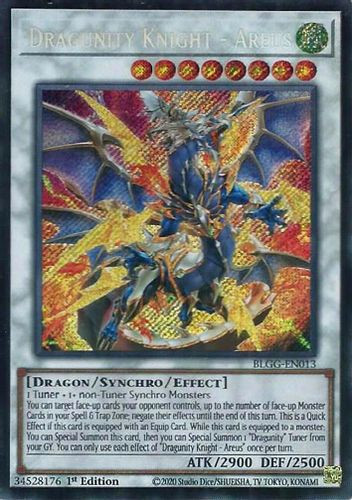 [BLGG-EN013] Dragunity Knight - Areus (Secret Rare)<1st>