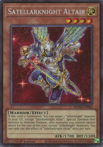 [BLGG-EN060] Satellarknight Altair (Secret Rare)<1st>