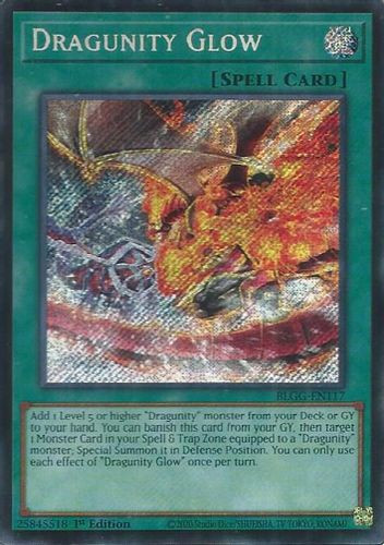 [BLGG-EN117] Dragunity Glow (Secret Rare)<1st>