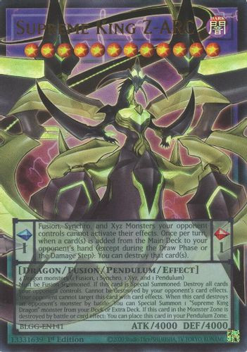[BLGG-EN141] Supreme King Z-ARC (Ultra Rare)<1st>