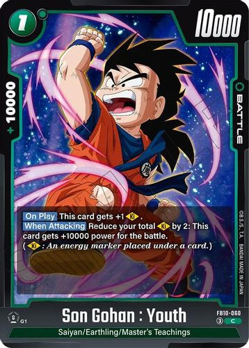 [FB10-060](C) Son Gohan : Youth