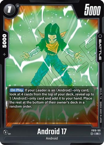 [FB10-101](R) Android 17 (Foil)