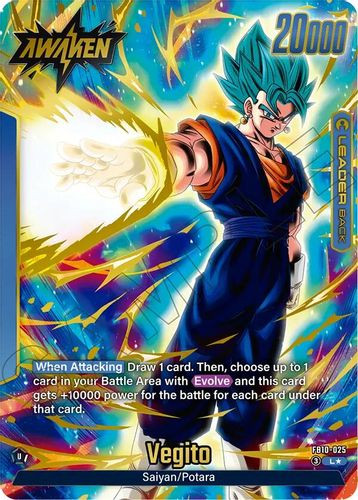 [FB10-025](L) Son Goku/Vegeta (1 Star Alt Art) (Foil)