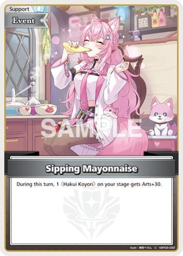 [hBP06-092](C) Sipping Mayonnaise