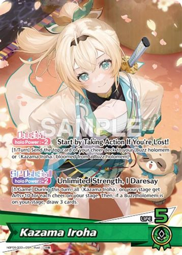 [hBP06-003](OSR) Kazama Iroha {Foil}