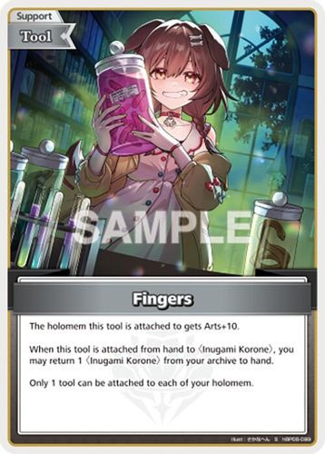 [hBP06-099](S) Fingers {Foil}