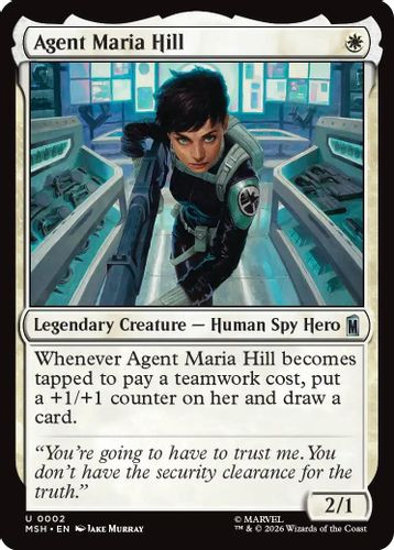 [MSH-0002](U) Agent Maria Hill