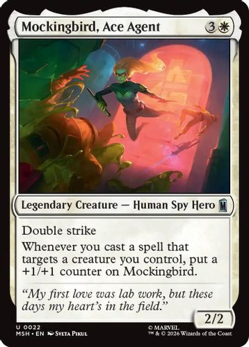 [MSH-0022](U) Mockingbird, Ace Agent