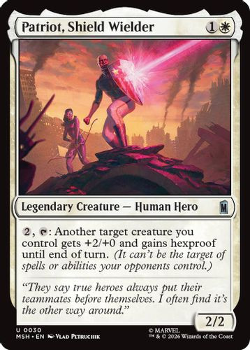 [MSH-0030](U) Patriot, Shield Wielder