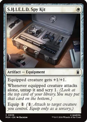 [MSH-0036](C) S.H.I.E.L.D. Spy Kit