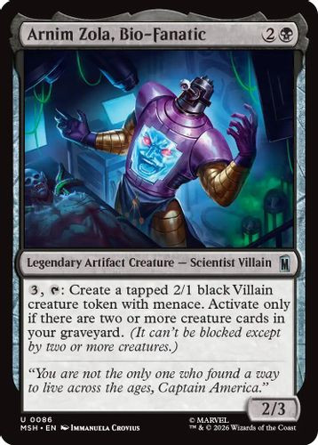 [MSH-0086](U) Arnim Zola, Bio-Fanatic