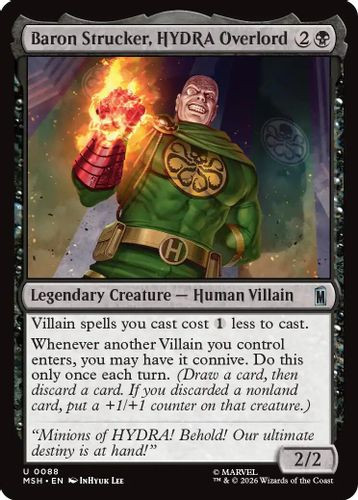 [MSH-0088](U) Baron Strucker, HYDRA Overlord