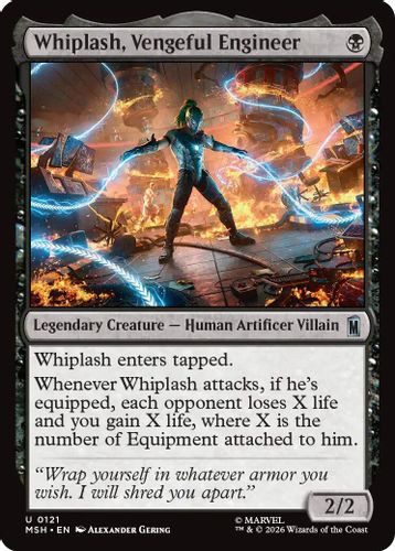 [MSH-0121](U) Whiplash, Vengeful Engineer