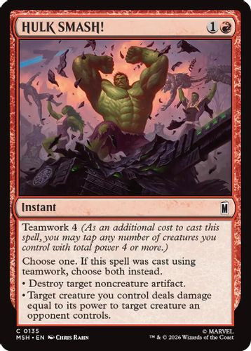 [MSH-0135](C) HULK SMASH!