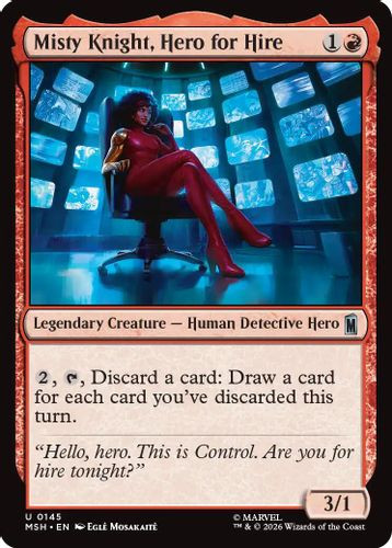 [MSH-0145](U) Misty Knight, Hero for Hire