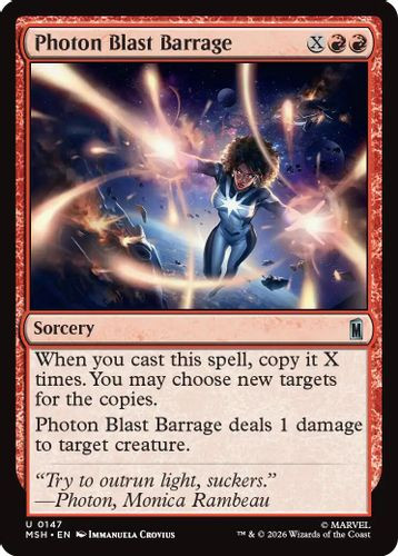 [MSH-0147](U) Photon Blast Barrage