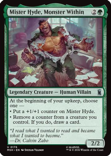 [MSH-0176](U) Mister Hyde, Monster Within