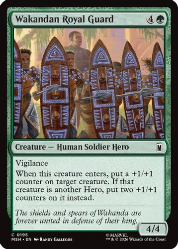 [MSH-0195](C) Wakandan Royal Guard