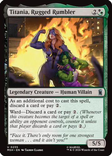 [MSH-0235](U) Titania, Rugged Rumbler