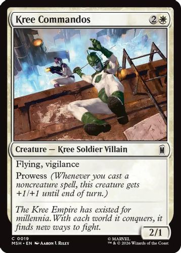 [MSH-0019](C) Kree Commandos (Foil)