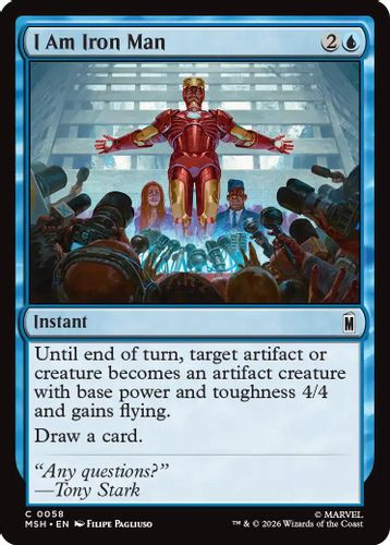 MSH-0080](M) Tony Stark // The Invincible Iron Man (Foil) - Grand