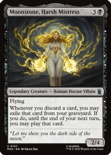 [MSH-0107](U) Moonstone, Harsh Mistress (Foil)